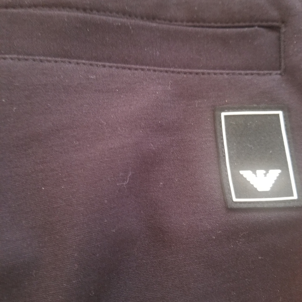 EMPORIO ARMANI Hiking Adventure stretch-canvas trousers size L - Picture 9 of 10